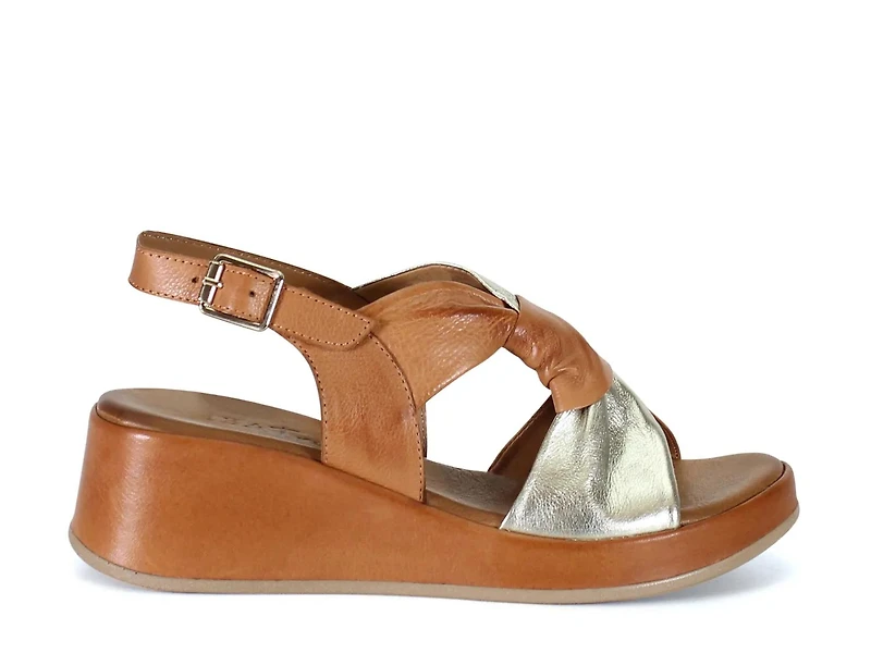 Kala Flower Wedge Sandal
