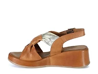 Kala Flower Wedge Sandal