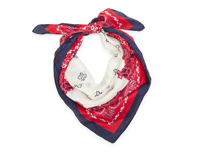 Bandanna Print Scarf