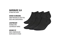 Superlite 3.0 Classic Men's No Show Socks - 6 Pack