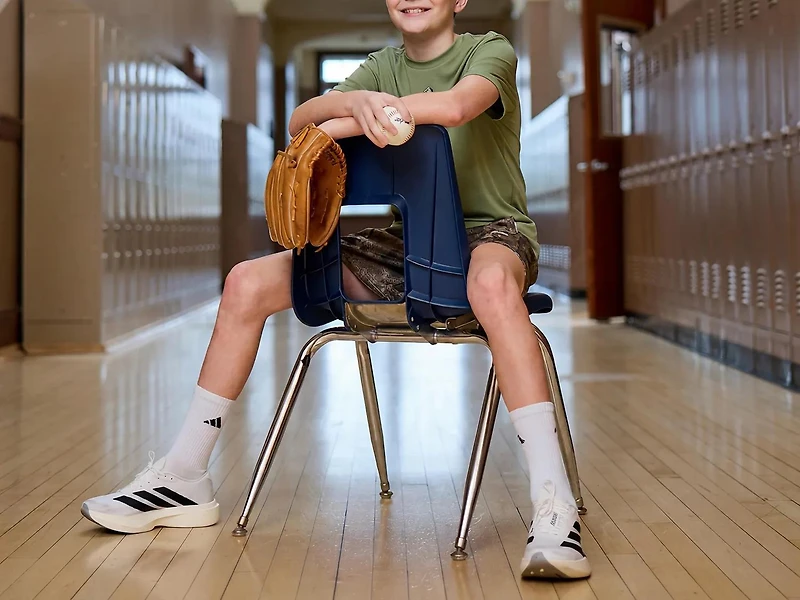 Athletic Cushioned Kids' Crew Socks