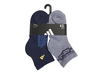 Cushioned Graphic Kids' Crew Socks - 6 Pack