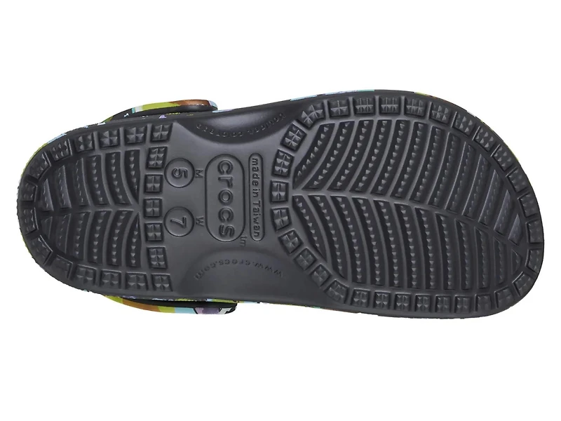 Classic Painted Floral Clog