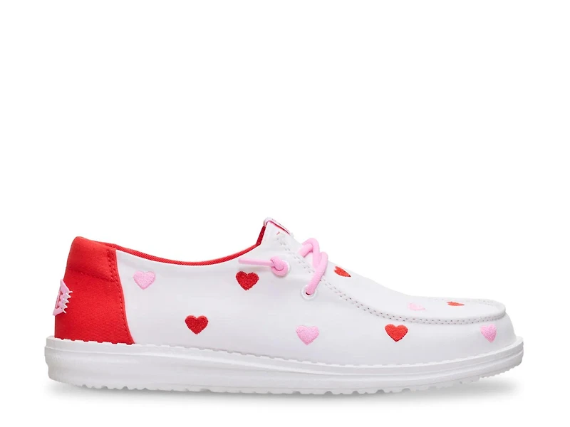 Wendy Embroidered Hearts Slip-On - Women's