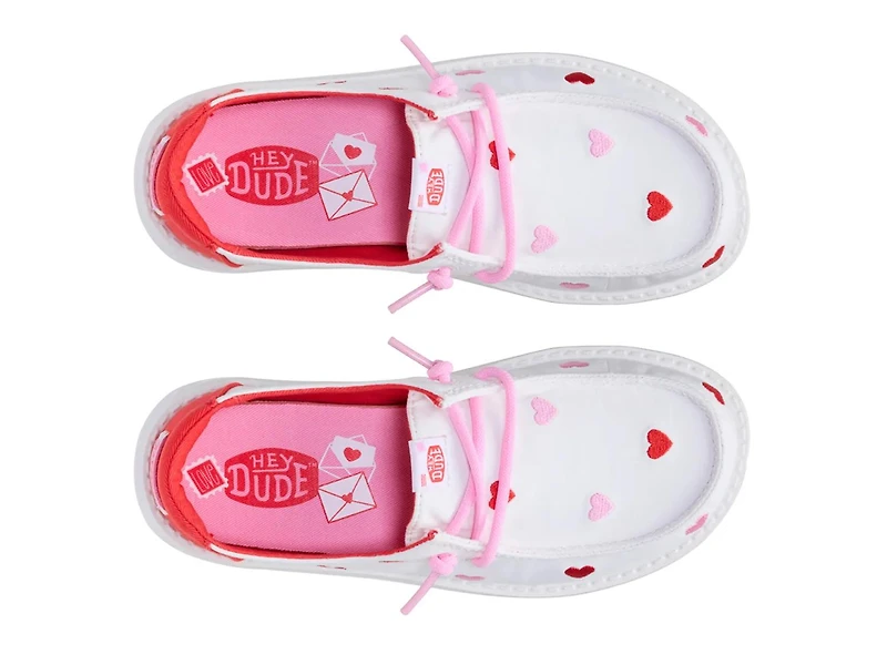 Wendy Embroidered Hearts Slip-On - Kids'