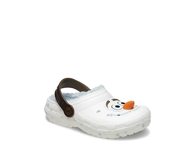 Frozen Olaf Classic Lined Clog - Kids'