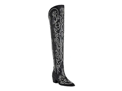 Kess Over-The-Knee Western Boot