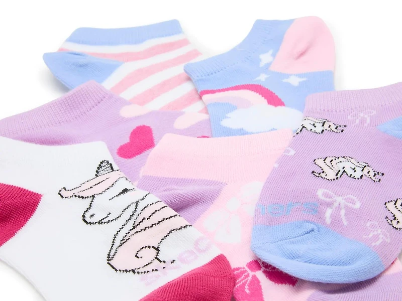 Low Cut Kids' Ankle Socks - 6 Pack