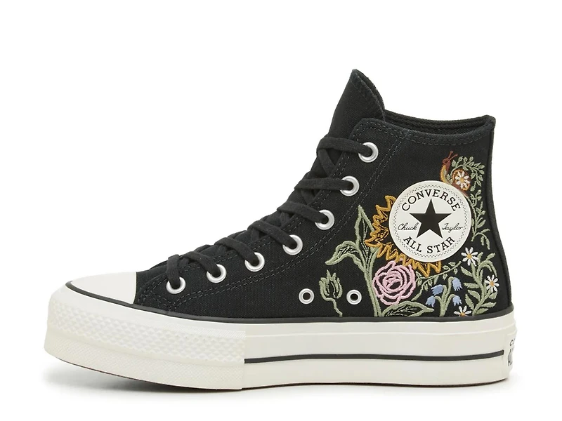 Chuck Taylor All Star Floral Platform High-Top Sneaker - Women's