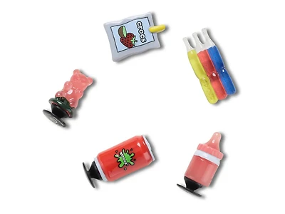 Junk Snacks Jibbitz Set - 5 Pack