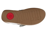 Lulu Flower Wedge Sandal