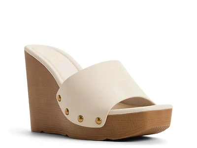 Grounded Wedge Sandal