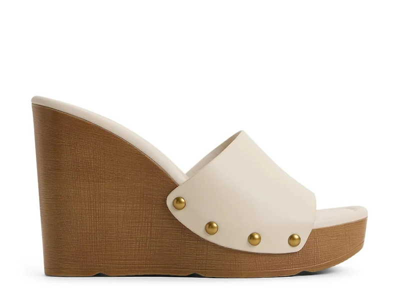 Grounded Wedge Sandal