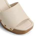 Grounded Wedge Sandal