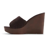 Grounded Wedge Sandal
