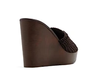 Grounded Wedge Sandal