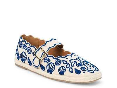 Ariana Espadrille Mary Jane Flat