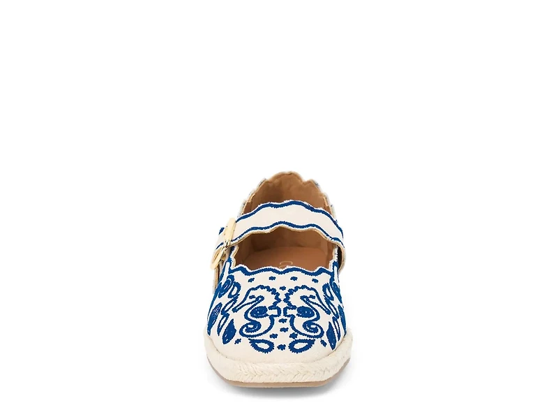Ariana Espadrille Mary Jane Flat