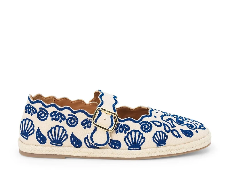 Ariana Espadrille Mary Jane Flat