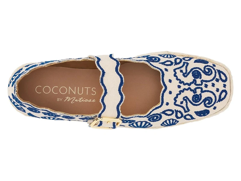 Ariana Espadrille Mary Jane Flat