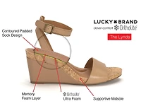 Lynda Wedge Sandal