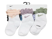 Ruffle Kids' Ankle Socks - 6 Pack