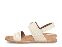 Garland Wedge Sandal