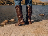 Foster Button Riding Boot