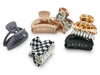 Mini Claw Clips Set - 6 Pack