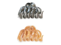 Oversize Claw Clip Set - 2 Pack