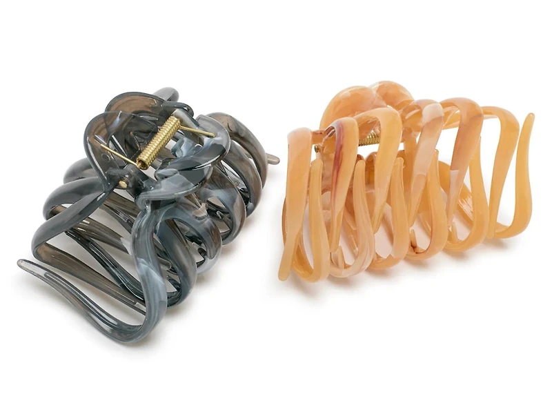 Oversize Claw Clip Set - 2 Pack
