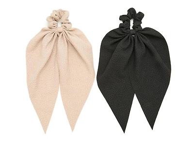 Long Tail Scrunchie Set - 2 Pack