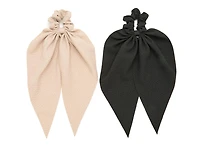 Long Tail Scrunchie Set - 2 Pack