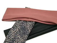 Cheetah Print Headband Set - 3 Pack