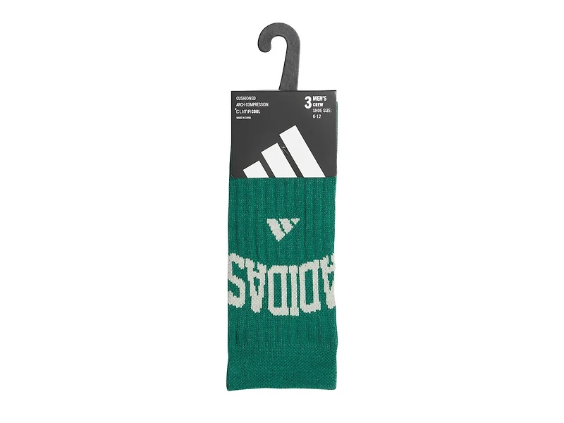 Foundation Sport 3.0 Men's Crew Socks - 3 Pack