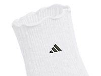 Women's Performance Ruffle 3-Pack Quarter Sock