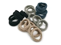 Webbed Hair Tie Set - 20 Pack