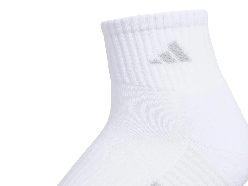Cushioned 4.0 Women's Quarter Ankle Socks - 3 Pack