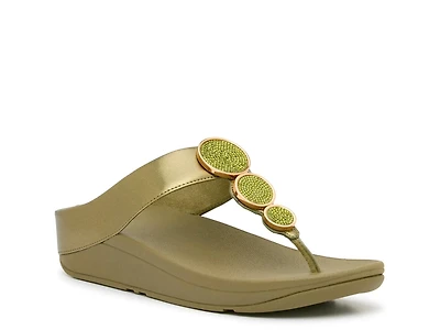 Halo Wedge Sandal