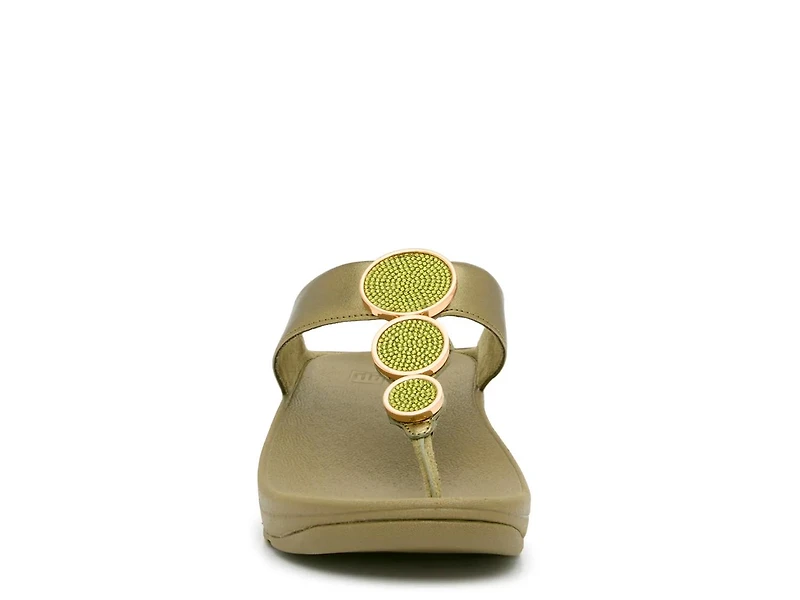 Halo Wedge Sandal