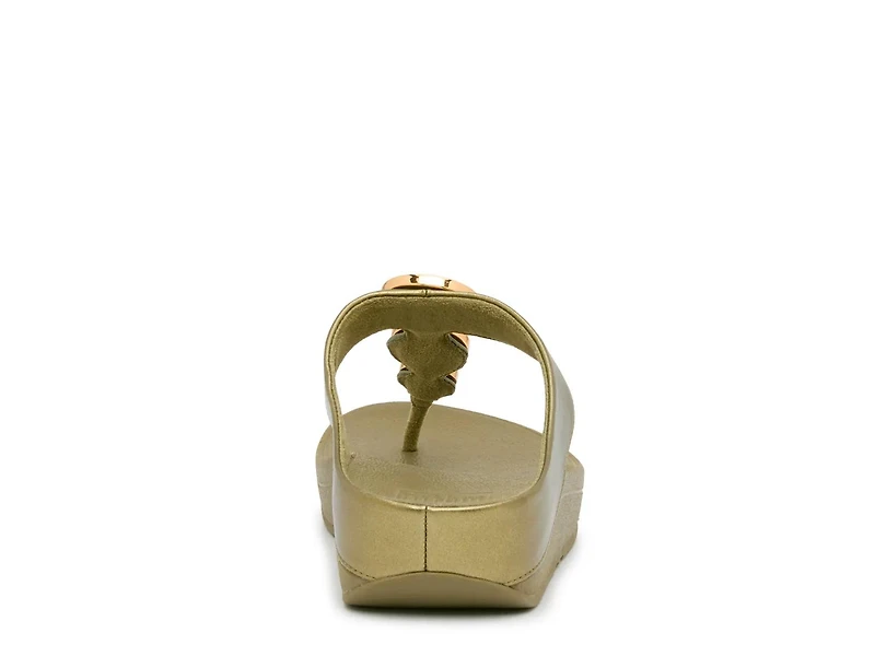 Halo Wedge Sandal