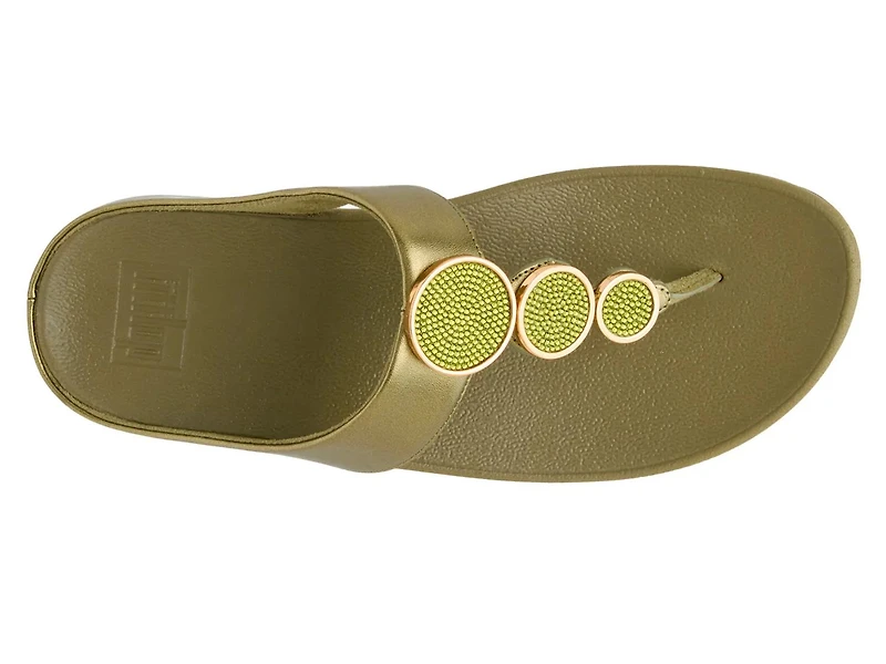 Halo Wedge Sandal