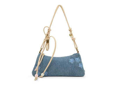 Shel Beaded Shoulder Bag