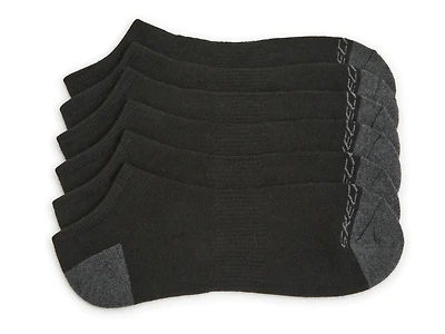 Fully Terry Men's No Show Socks - 6 Pack