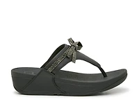 Lulu Glitz Wedge Sandal