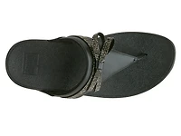 Lulu Glitz Wedge Sandal
