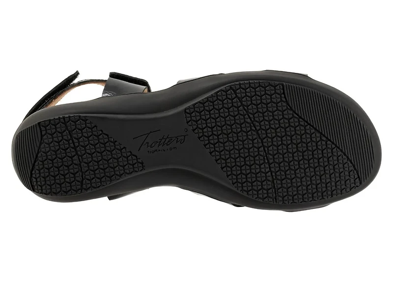 River Metallic Sandal