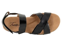 River Metallic Sandal