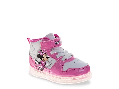Disney Minnie Mouse High-Top Sneaker - Kids'