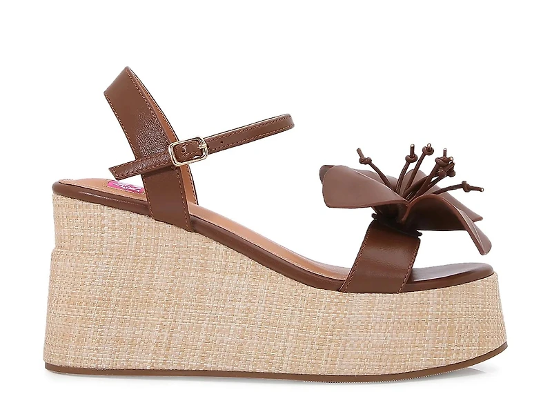 Tulip Wedge Sandal